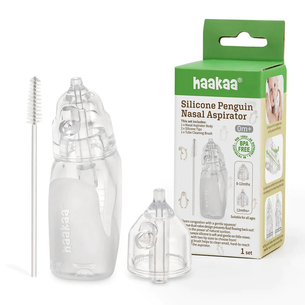 Silicone Penguin Nasal Aspirator - HipBabyGear