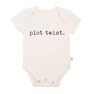 Finn + Emma Plot Twist Organic S/S Bodysuit