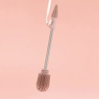 Haakaa Double-Ended Silicone Brush Blush