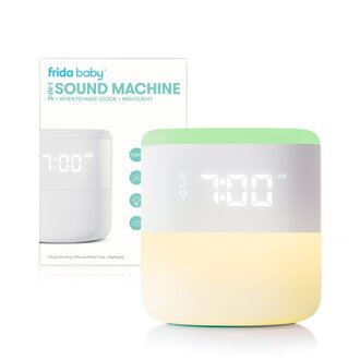 Fridababy 3-in-1 Sound Machine + When-To-Wake Clock + Nightlight