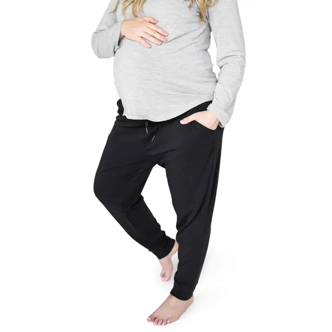 Kindred Bravely Grow With Me Maternity + Postpartum Briefs - Black L
