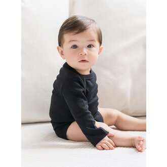 Colored Organics Classic Bodysuit L/S- Black Colored Organics Classic Bodysuit L/S- Black