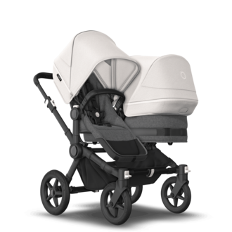 Bugaboo Donkey 5 Duo Black/Grey Melange