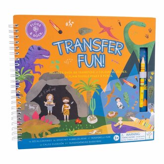Floss and Rock Transfer Fun- Dino Floss and Rock Transfer Fun- Dino