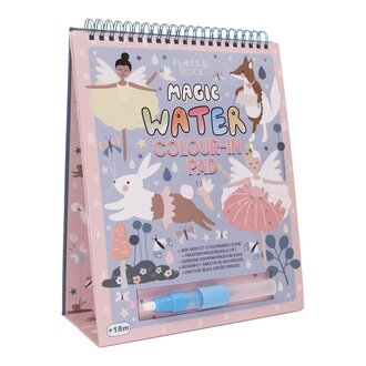 Floss and Rock Color Changing Watercard Easel and Pen- Enchanted