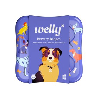 Welly Welly Bravery Badges Dog