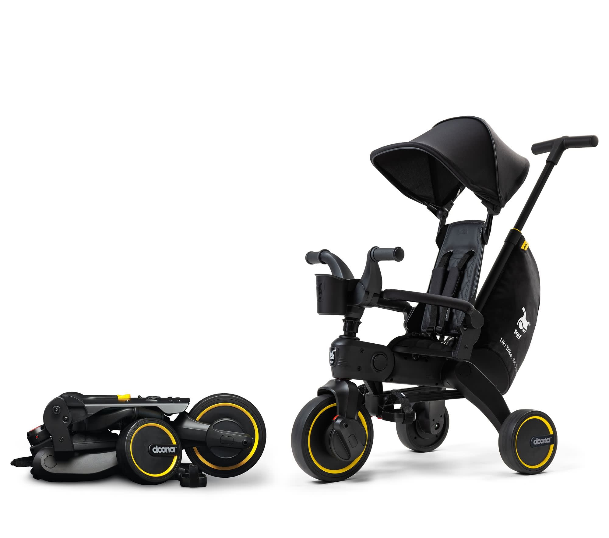 Doona Liki Trike- Midnight Edition - HipBabyGear Doona Liki Trike- Midnight Edition - HipBabyGear