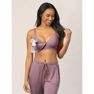 Kindred Bravely Sublime Contour Hands-Free Pumping & Nursing  Bra- Twilight