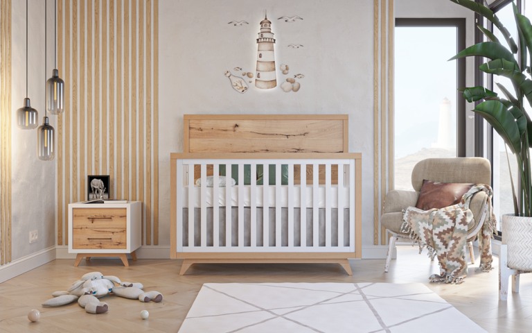 Romina Uptown Convertible Crib HipBabyGear