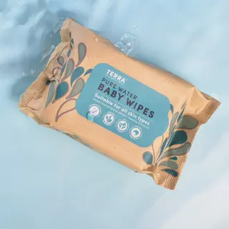 Terra Terra Bamboo Baby Wipes Travel Pack- Pure NZ Water