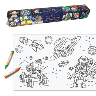 Eco-Kids Coloring Scroll - Solar Sysem