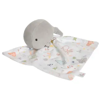Tikiri Toys Organic Comforter- Whale