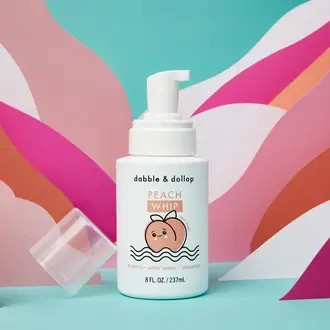 Dabble & Dollop All-Natural Peach Foaming Shampoo & Body Whip Dabble & Dollop All-Natural Peach Foaming Shampoo & Body Whip