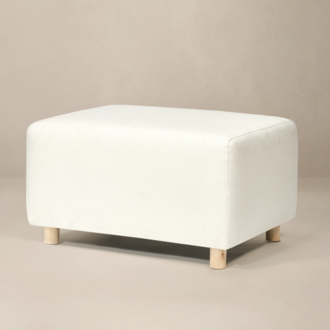 Oilo Ollie Ottoman Large Stationary Rectangle Ottoman