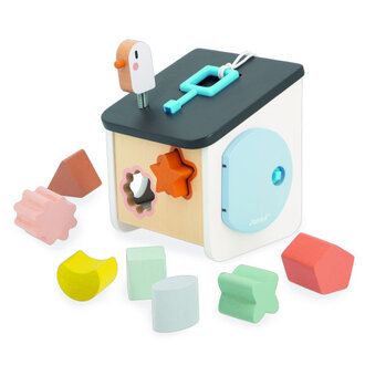 Janod Sweet Cocoon - Bird House Bird House Shape Sorter