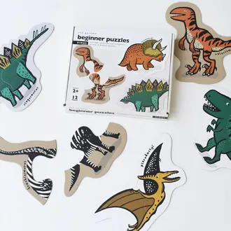 Wee Gallery Beginner Puzzles - Dino