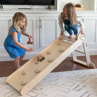 Little Partners 2-in-1 Folding Learn 'n Slide