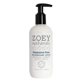 Zoey Naturals Fragrance Free Moisturizing Lotion