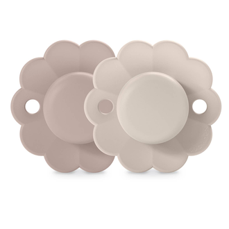 Suavinex Suavinex Wonder Pacifier 2 Pack, 0-6M Mauve/Chalk Suavinex Suavinex Wonder Pacifier 2 Pack, 0-6M Mauve/Chalk