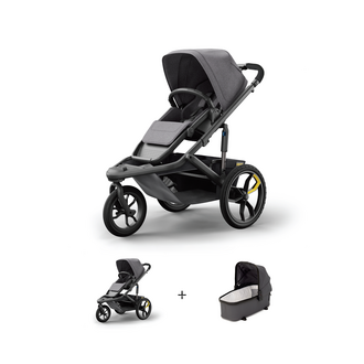 Veer Gear Veer Switch&Jog Stroller + Free Bassinet