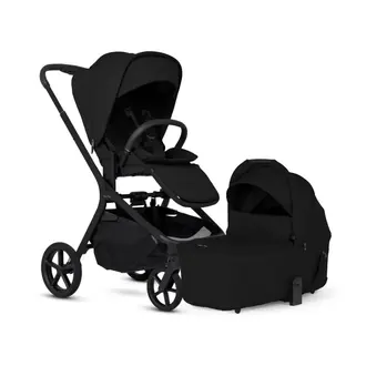 Silver Cross Breez Compact Stroller + Folding Bassinet Bundle