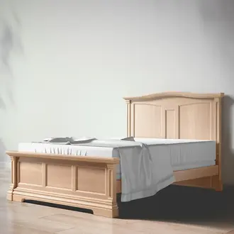 Romina Furniture Romina Imperio Full Size Bed Solid Back