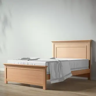 Romina Furniture Romina Karisma Full Size Bed Solid Back