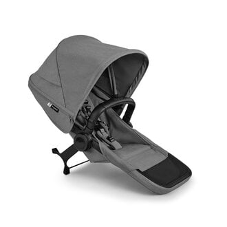 Bugaboo Bugaboo Donkey 6 Sibling Seat Black/Moon Grey- Moon Grey