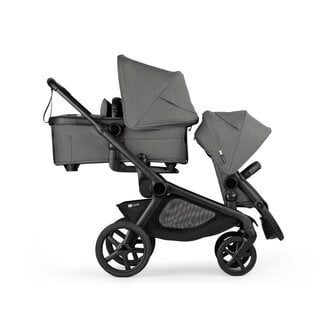 Bugaboo Bugaboo Kangaroo 2-in-1 Tandem Stroller Black/Moon Grey- Moon Grey