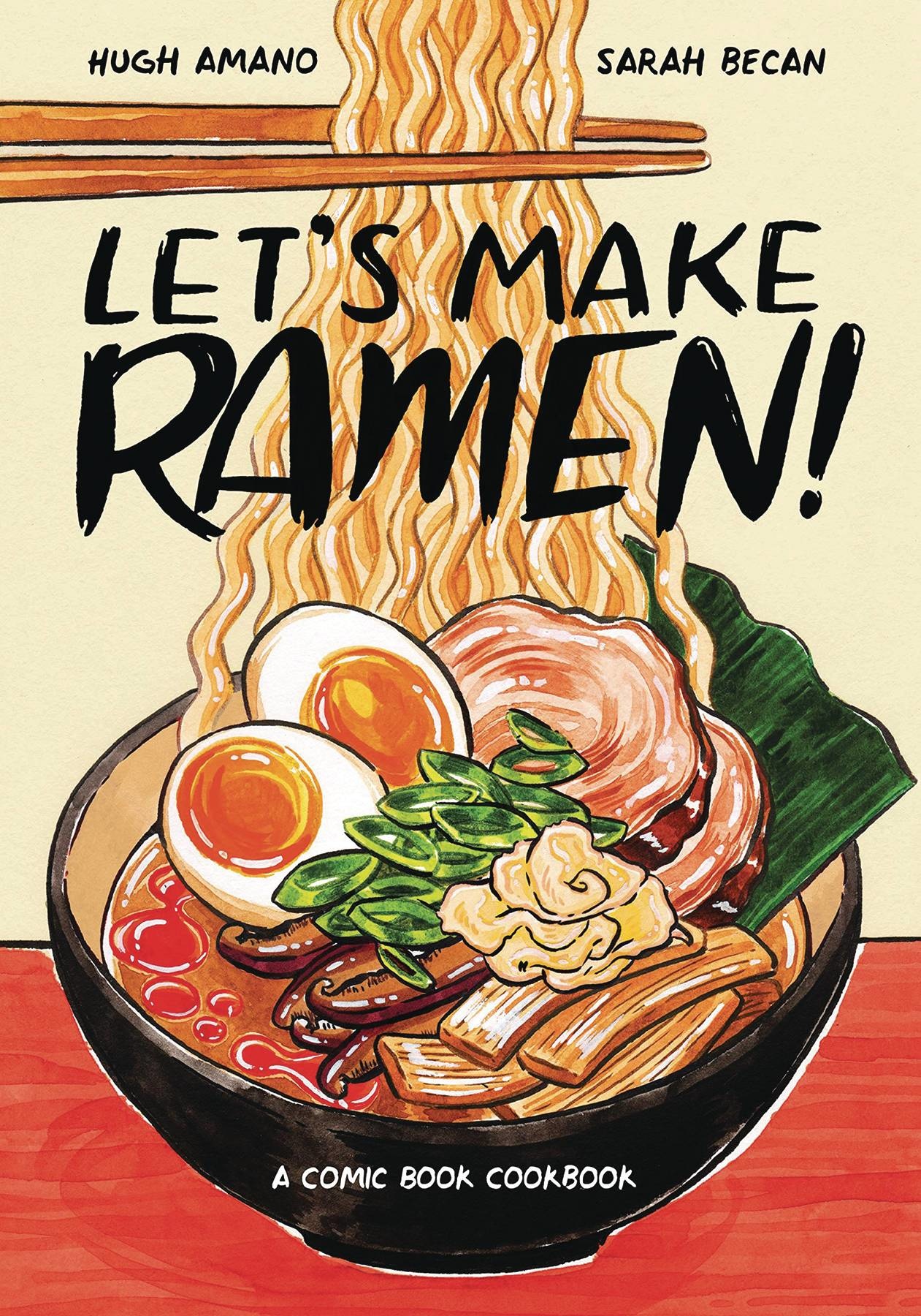 Let's Make Ramen! un livre de recettes de bandes dessinées