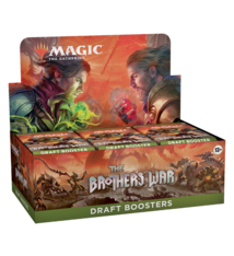 Wizards of the Coast MTG Brothers War Draft Booster Box