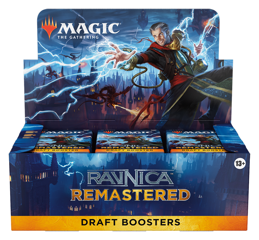 Wizards of the Coast Magic: The Gathering Ravnica Remastered Draft Booster Box - 36 Packs (540 Cards)
