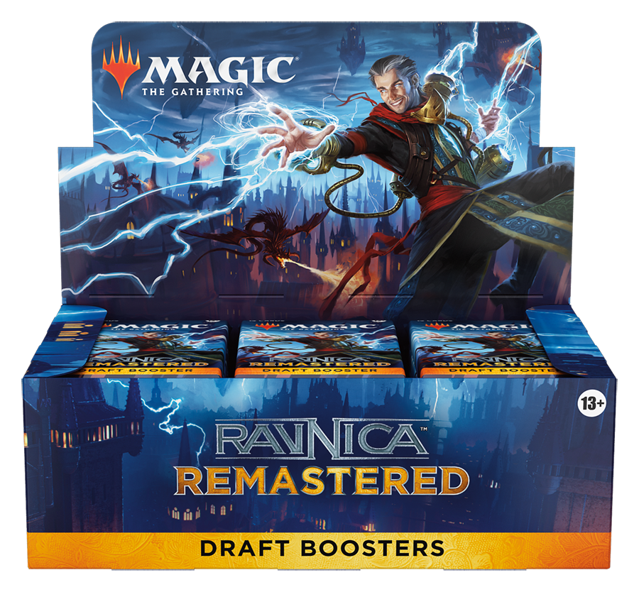 Wizards of the Coast Magic: The Gathering Ravnica Remastered Draft Booster Box - 36 Pacquets (540 Cartes)