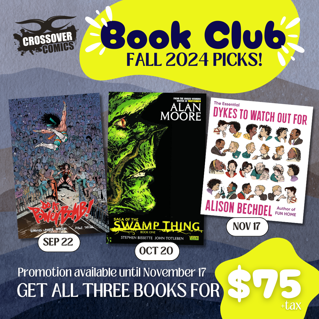 Crossover Comics Book Club Bundle - Fall 2024