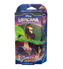 Lorcana Shimmering Skies Starter Deck - A Roaring Guest List