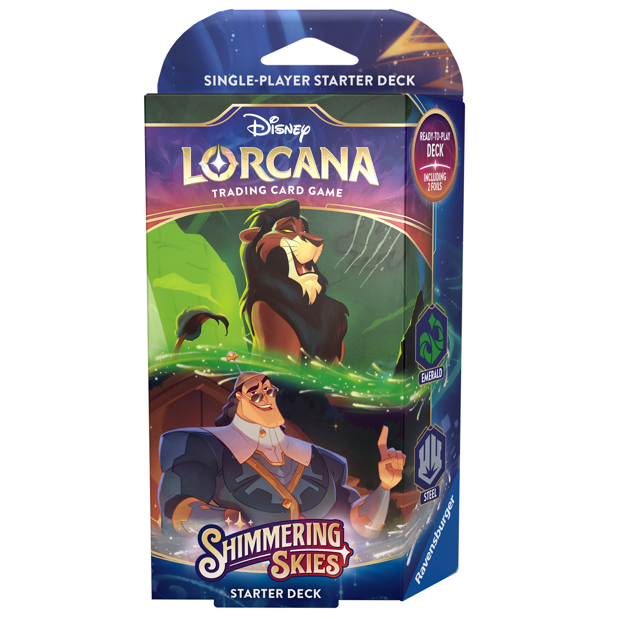 Lorcana Shimmering Skies Starter Deck - A Roaring Guest List