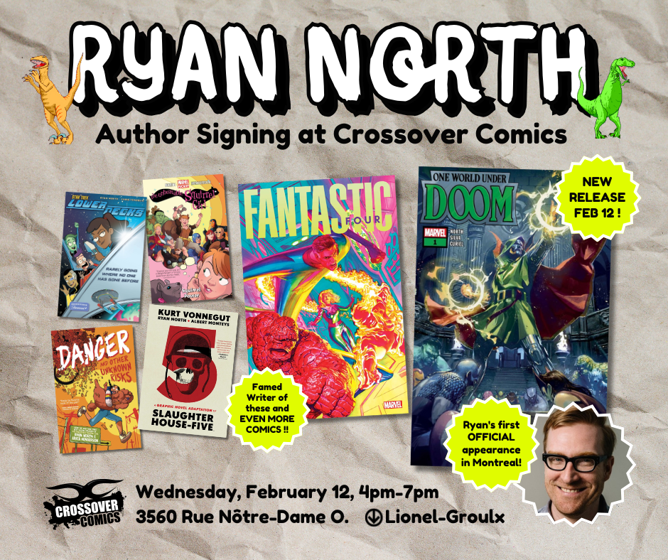 Ryan North Signing