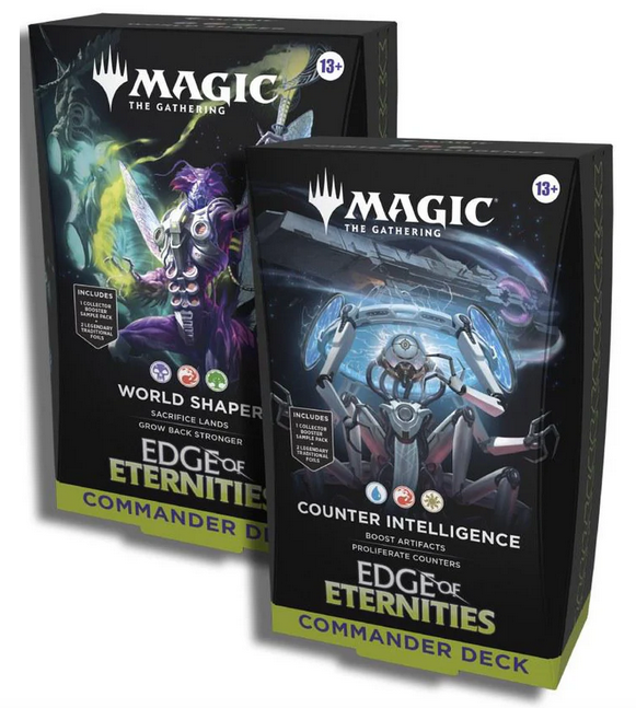 Wizards of the Coast MTG Edge of Eternities Commander Deck Set (2) - July 25