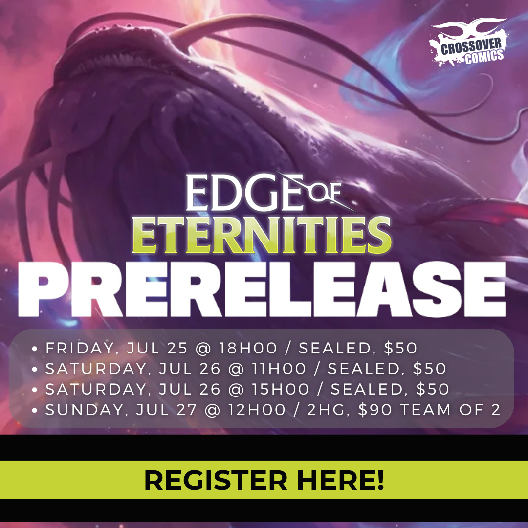 Crossover Comics Edge of Eternities Prerelease