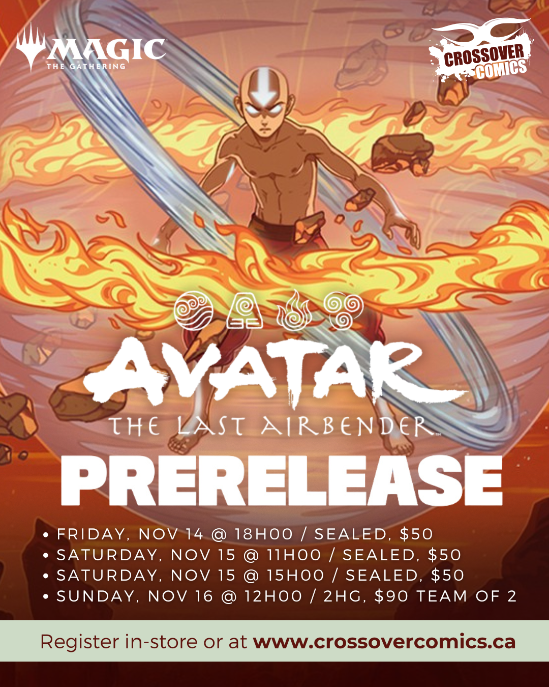 Crossover Comics TLA Inscription Prerelease Sealed