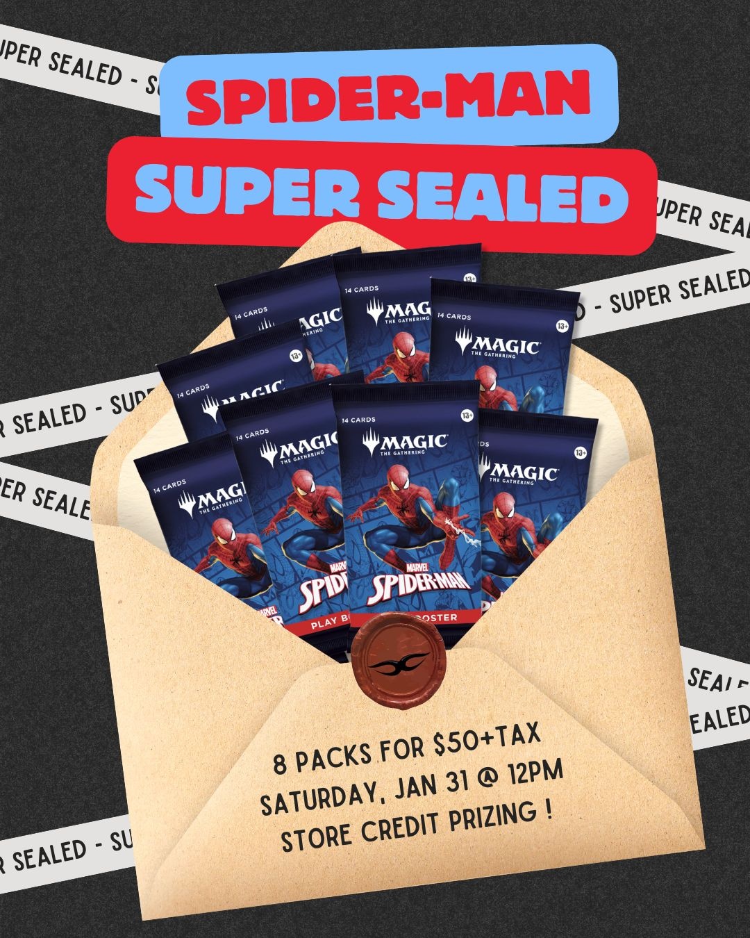 Crossover Comics Spider-Man SUPER SEALED