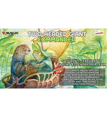 Crossover Comics Commander Special : TWO-HEADED GIANT - Saturday February 14