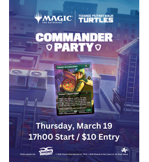 Crossover Comics TMNT Commander Party - Jeudi, 19 mar, 17th