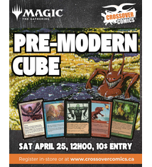 Crossover Comics Pre-Modern CUBE - 25 avril