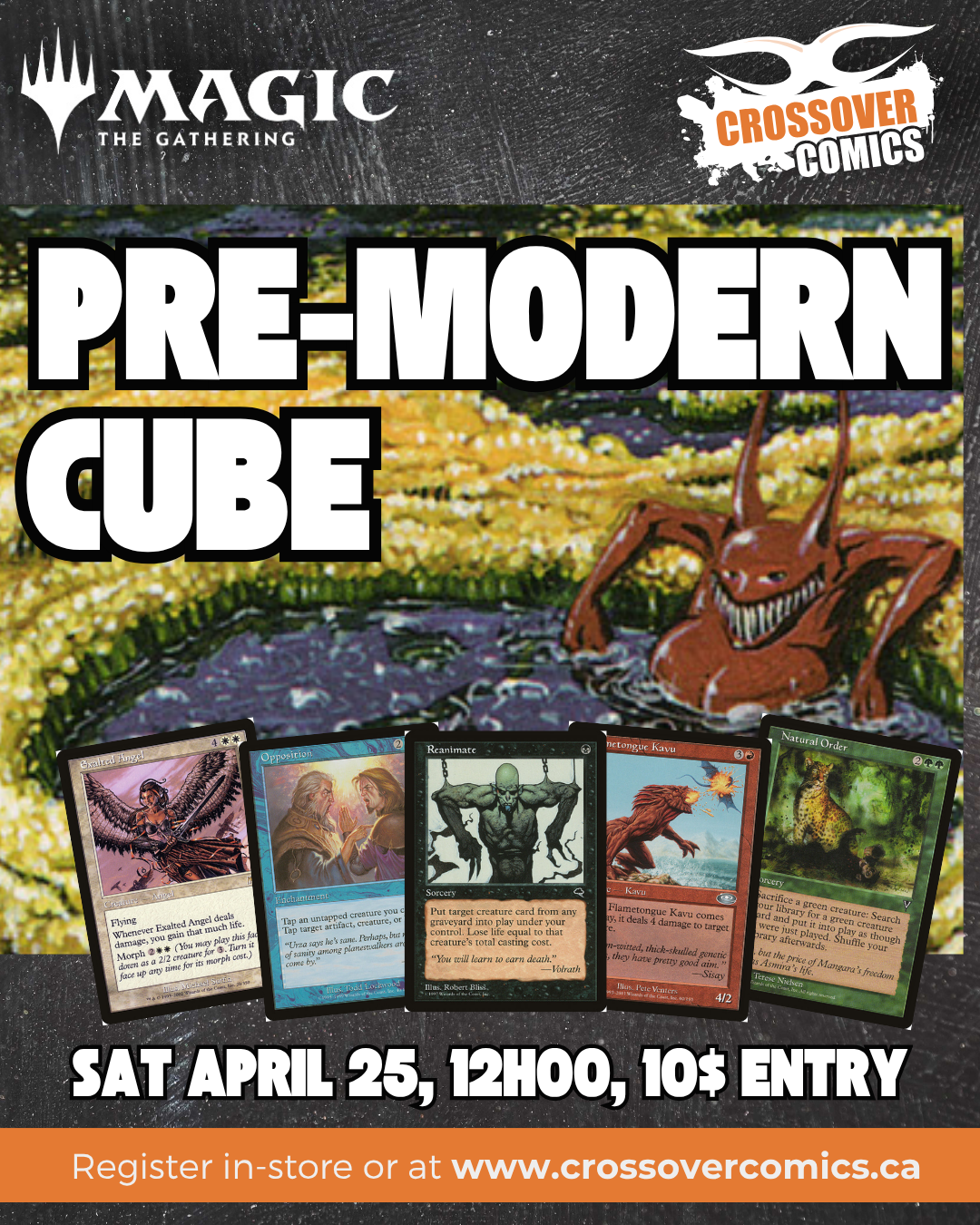 Crossover Comics Pre-Modern CUBE - 30 mai