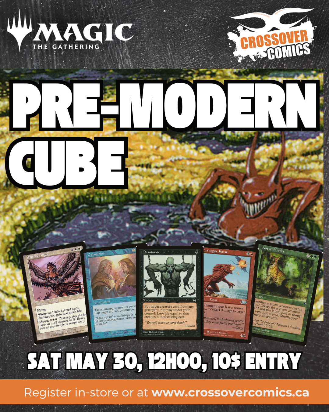 Crossover Comics Pre-Modern CUBE - May 30