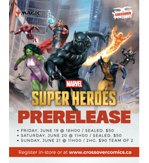 Crossover Comics MSH Inscription Prerelease Sealed