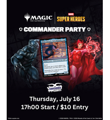 Crossover Comics MSH Commander Party - Thursday, July 16, 17h