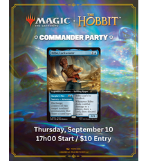 Crossover Comics HOB Commander Party - Thursday, Sept 10, 17h