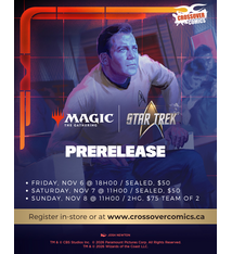 Crossover Comics TRK Prerelease Sealed Online Registration